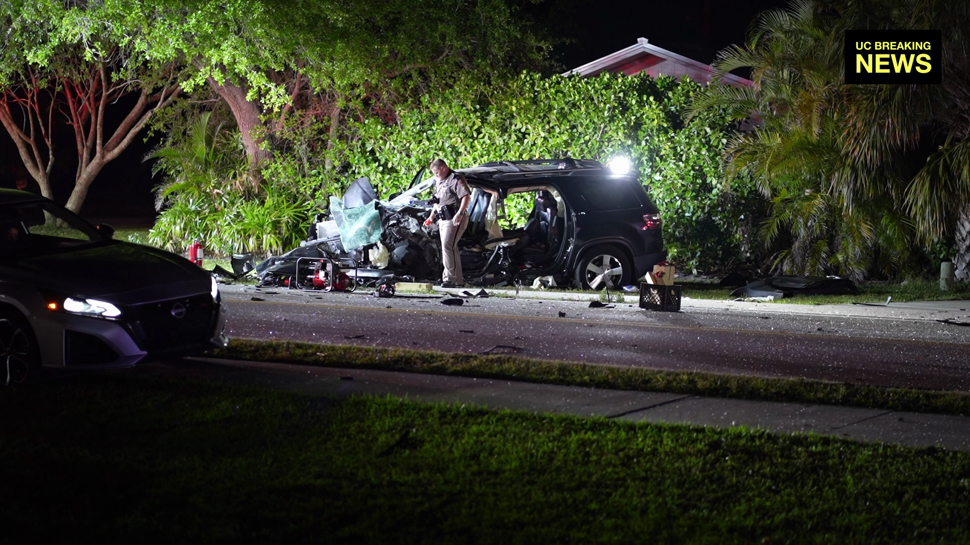 Fatal rollover crash on Winkler Road injures children