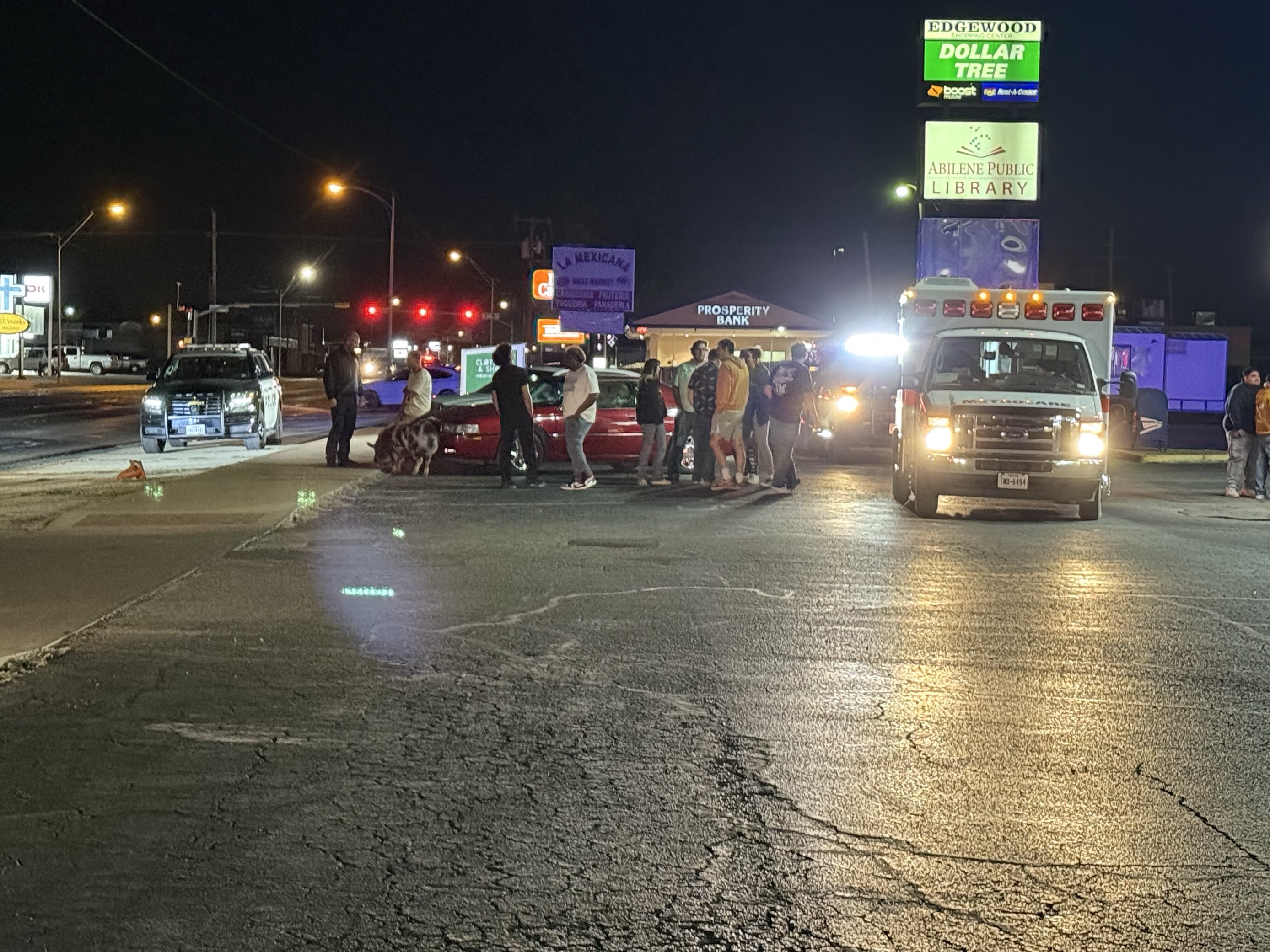 Bike rider and pet pig in car accident in Abilene - KTAB