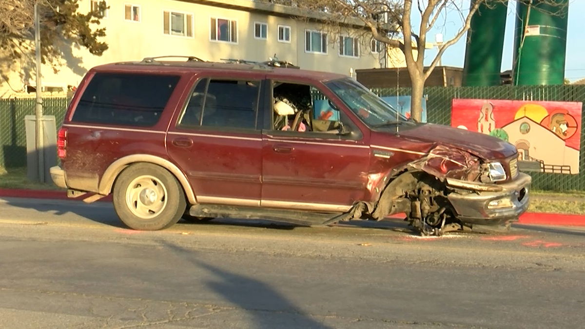 Gonzales collision after high-speed chase Friday evening