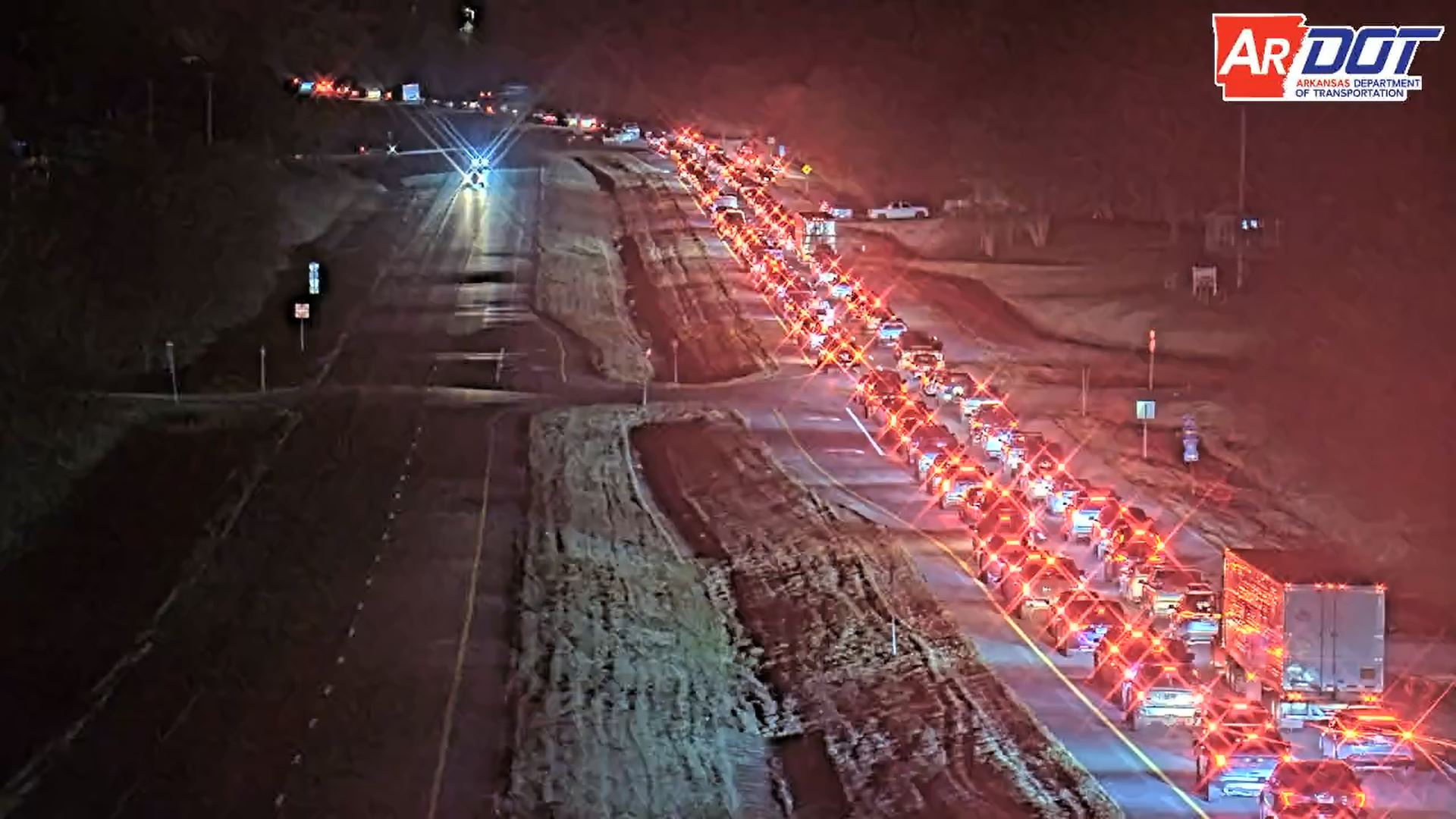 Traffic disruption on Highway 412 near Goshen due to accident