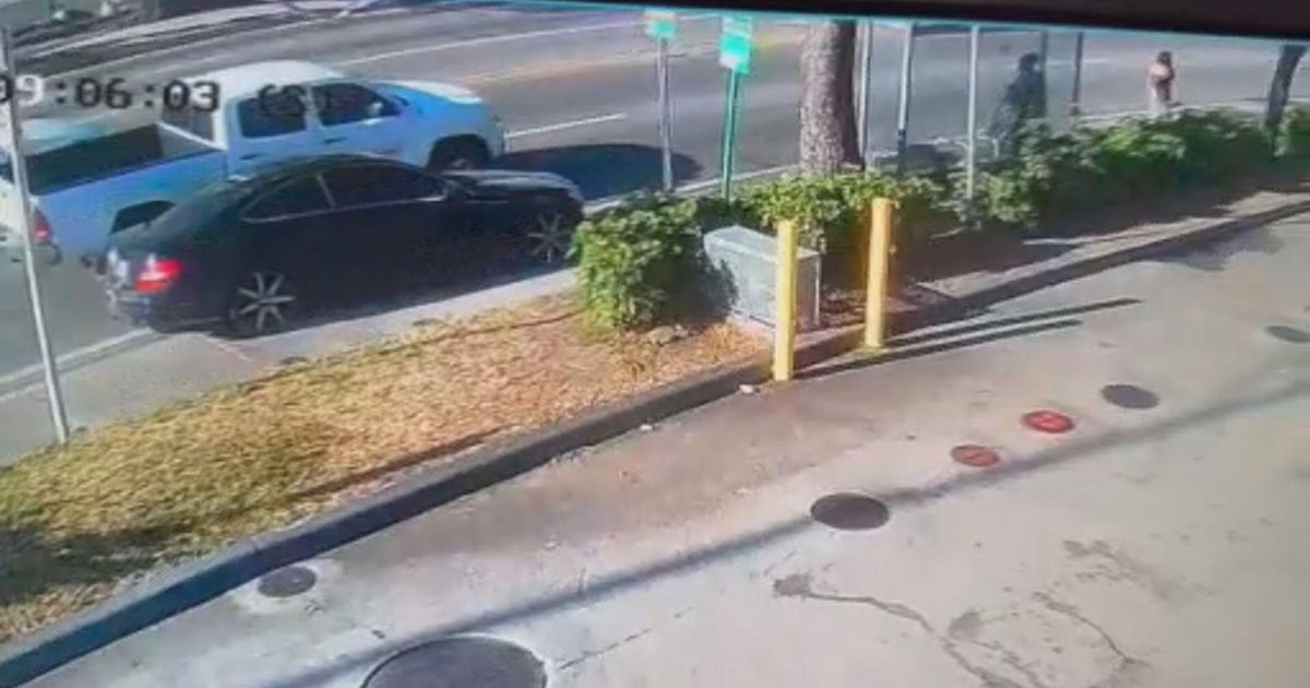 Video captures events leading to fatal Miami hit-and-run rollover.