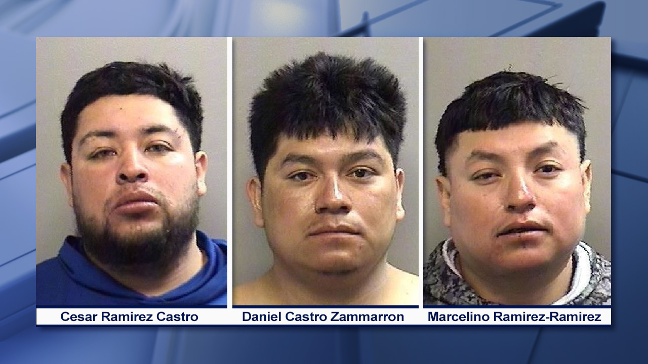 Arlington Police detain 3 suspects in deadly drunk driving crash.