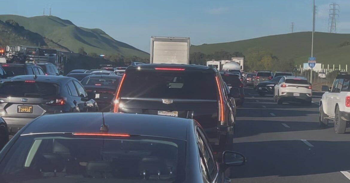 Man killed, another injured in crash that shutdown eastbound I-80 near Vallejo