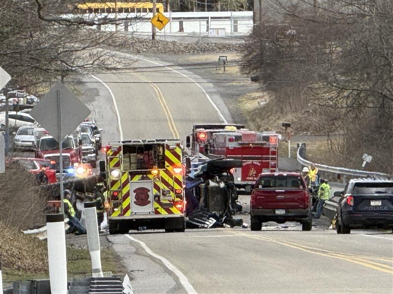 Two vehicle crash closes section of Route 322 in Clearfield County - WTAJ