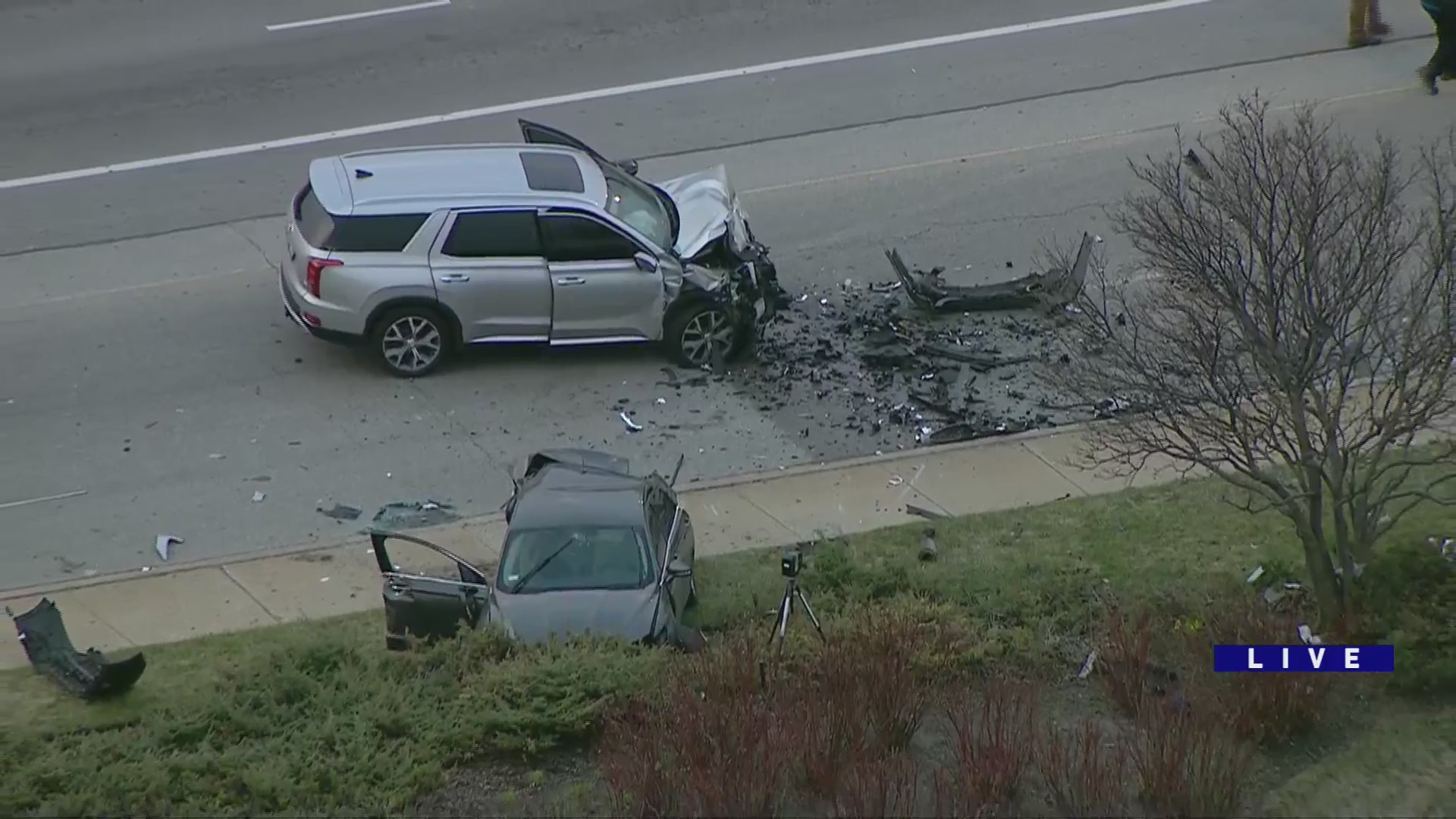 1 dead, 5 injured in car crash near Midway