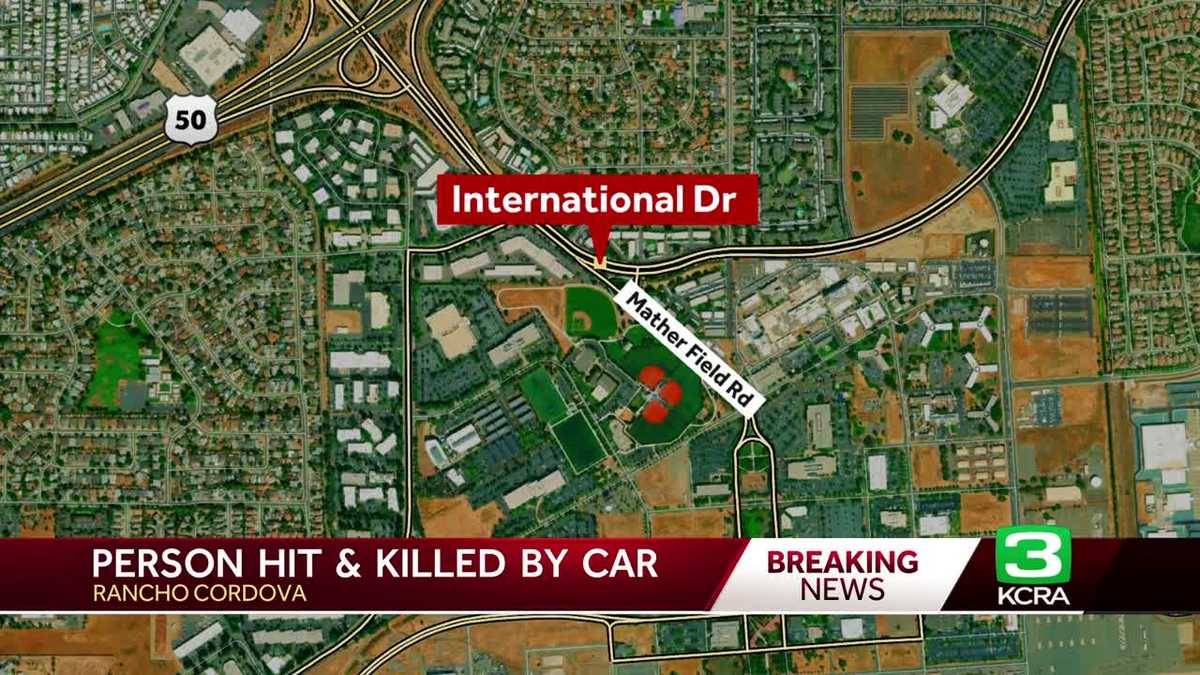 Car fatally hits pedestrian in Rancho Cordova, officials says