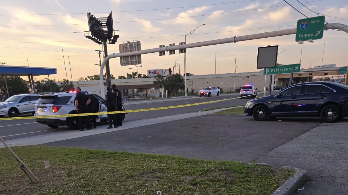 Deadly crash involving bicycle closes stretch of busy road in Tampa