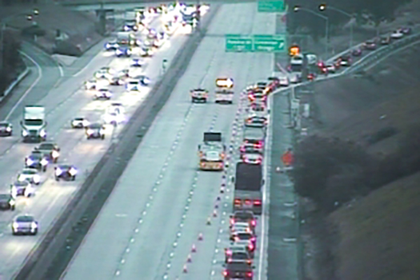 Fatal crash on I-80 in Crockett blocks eastbound lanes Thursday