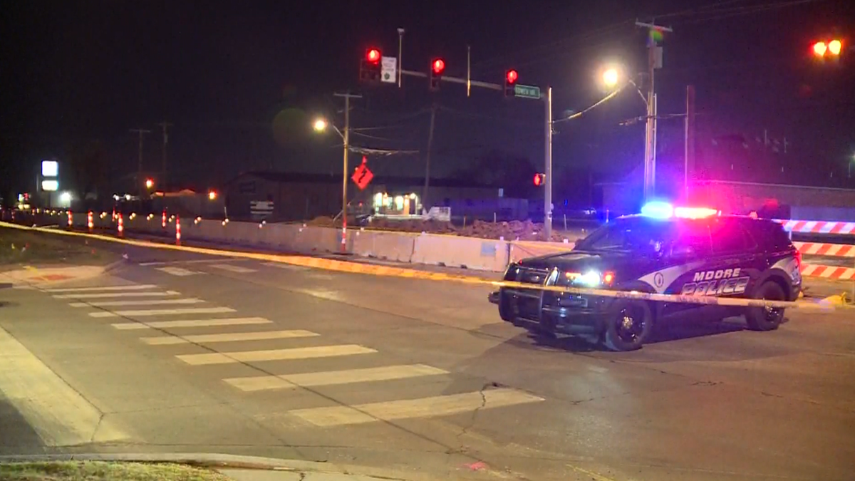 Police investigating after person killed in crash in construction zone in Moore