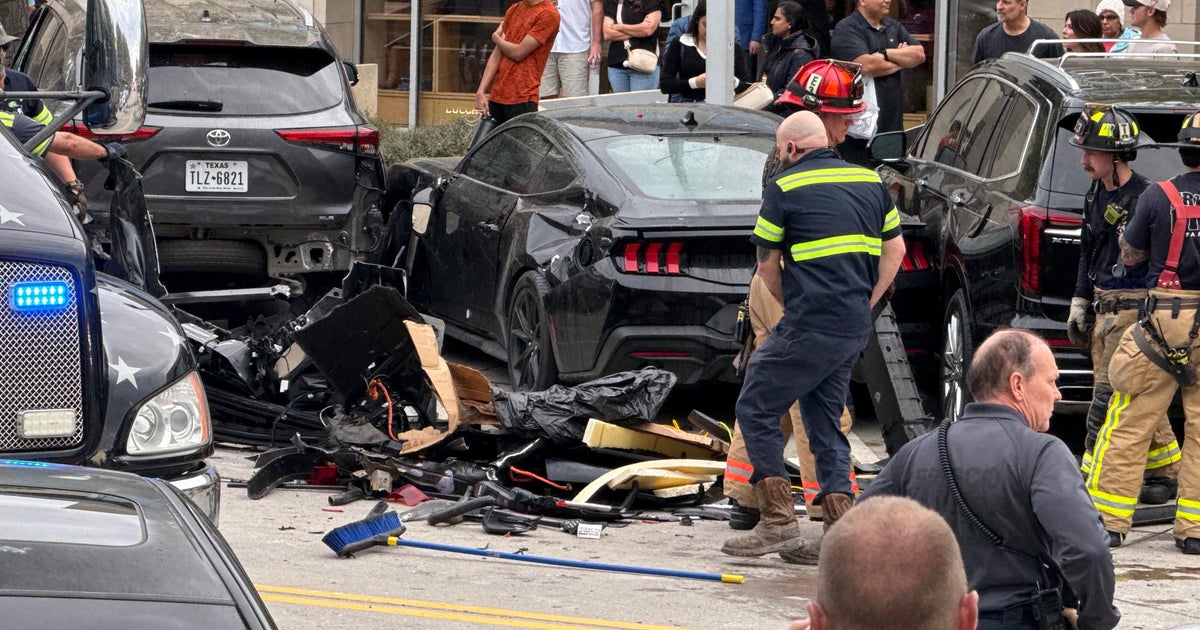 Crash at The Star in Frisco involves eight cars, one person hospitalized, police say