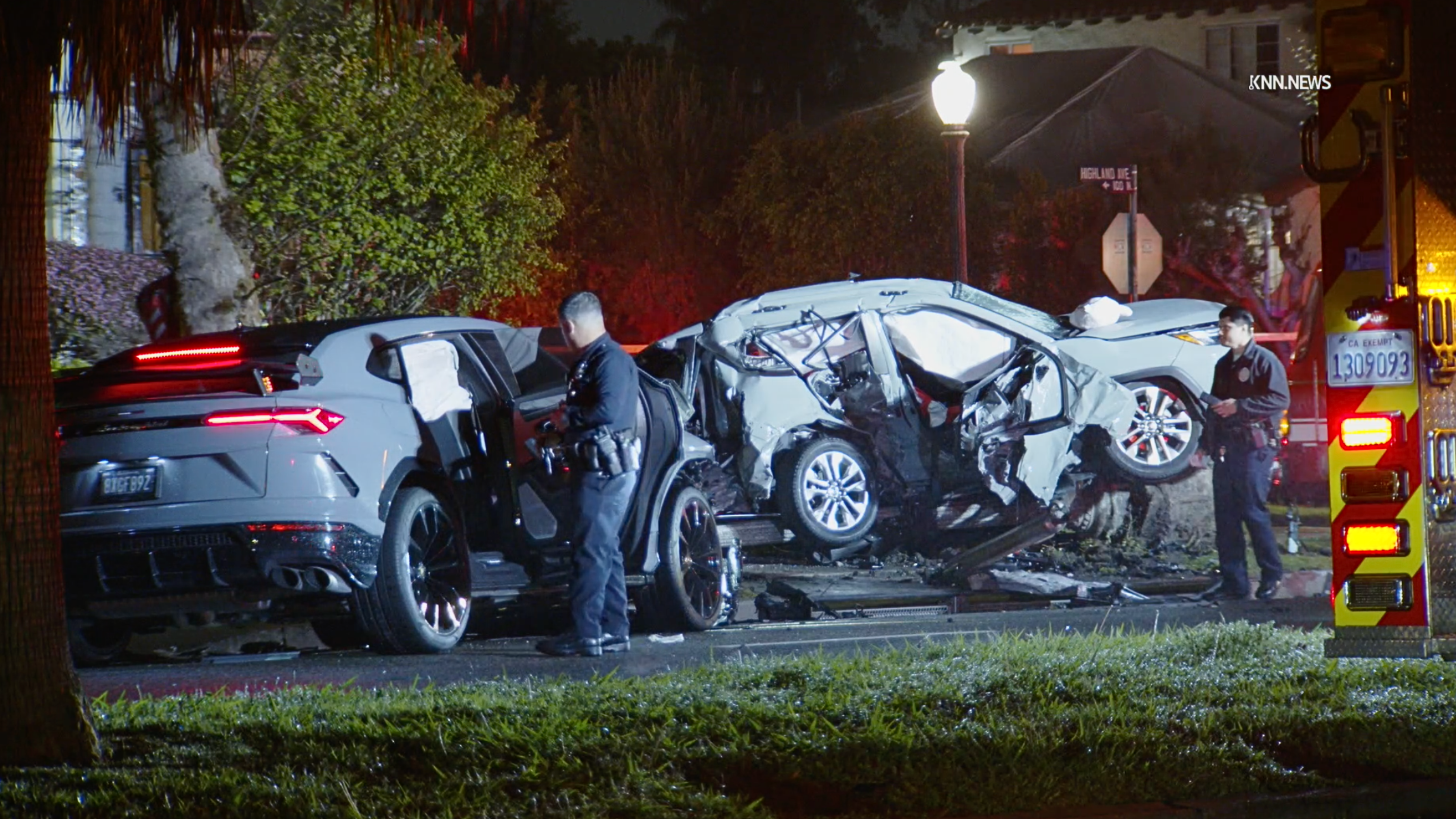 Lamborghini driver flees deadly hit-and-run crash in Los Angeles neighborhood
