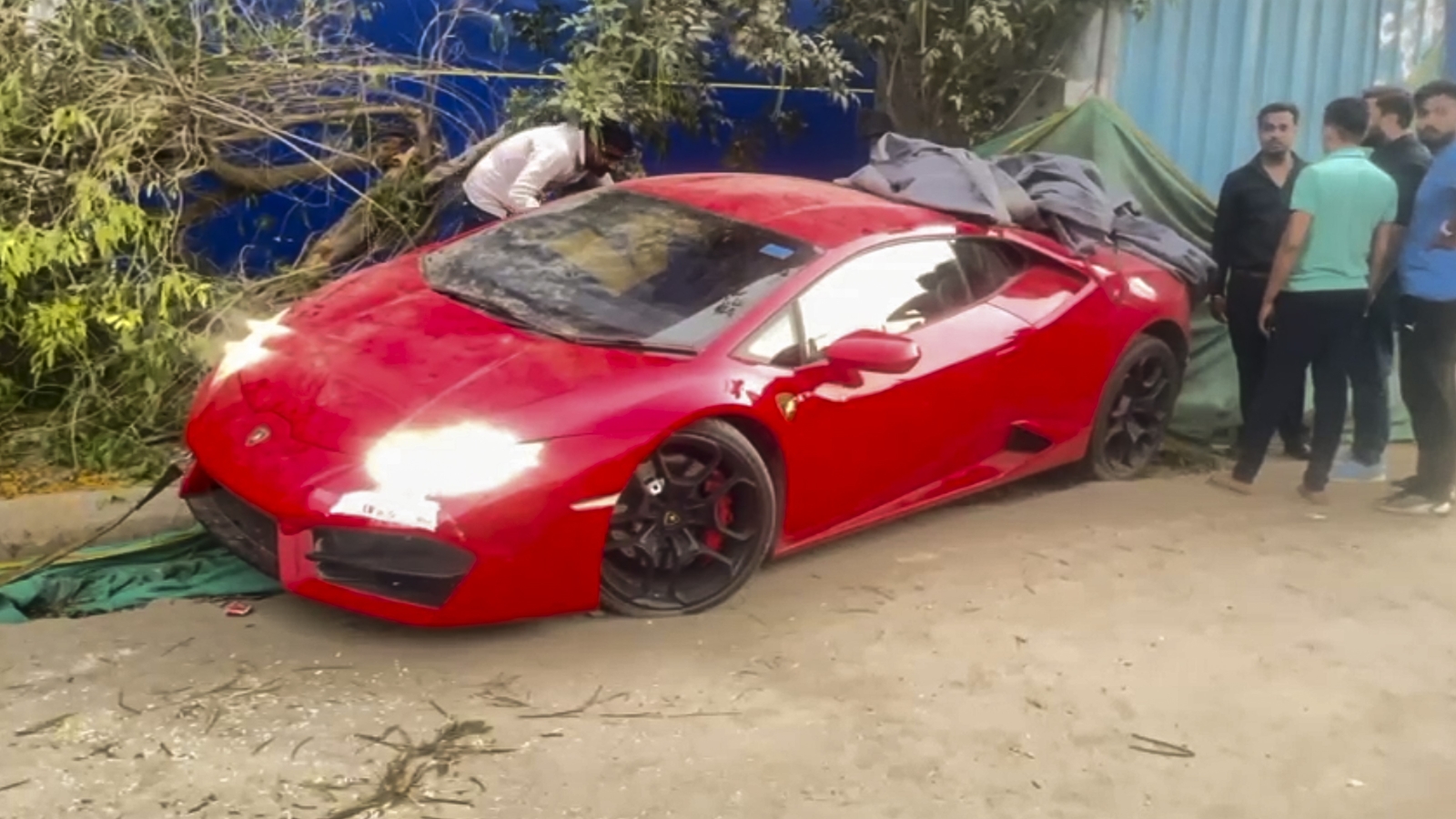 Was Noida Lamborghini speeding at 300 kmph? What initial investigation found in car crash