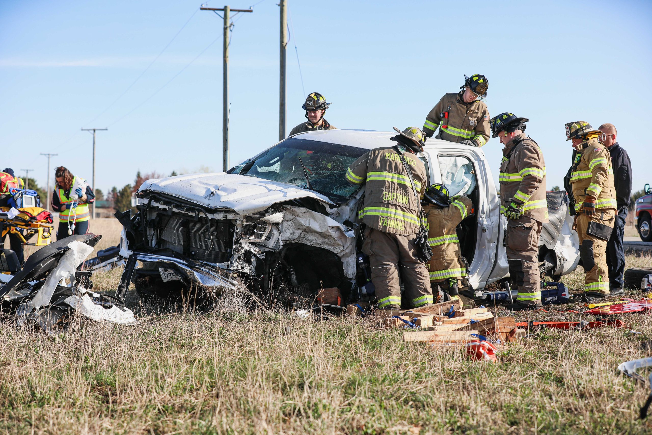 Two drivers injured in car crash in the Chicago area, officials report