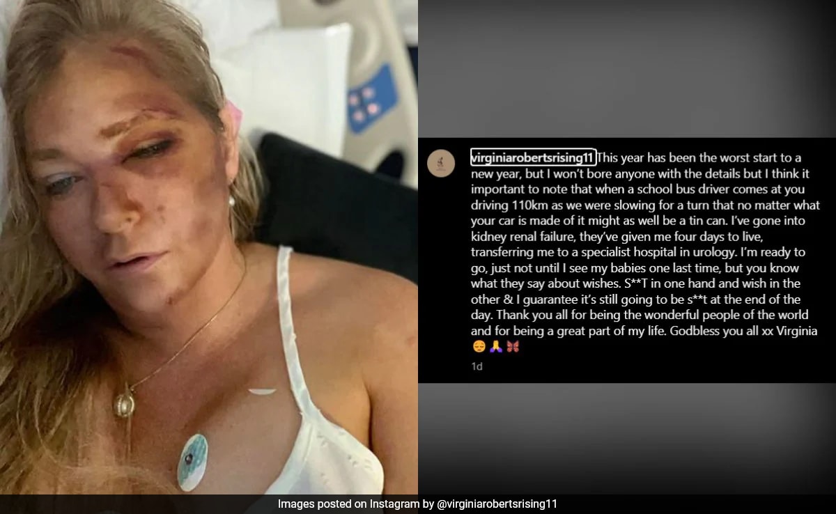 Virginia Giuffre Claims She has "4 Days Left" After Bus Accident.