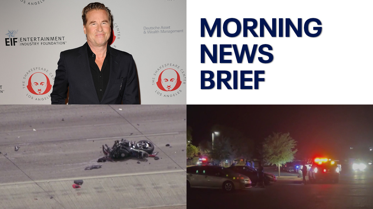 Val Kilmer's Death Cause: Motorcycle Accident on I-10 | Morning News Brief