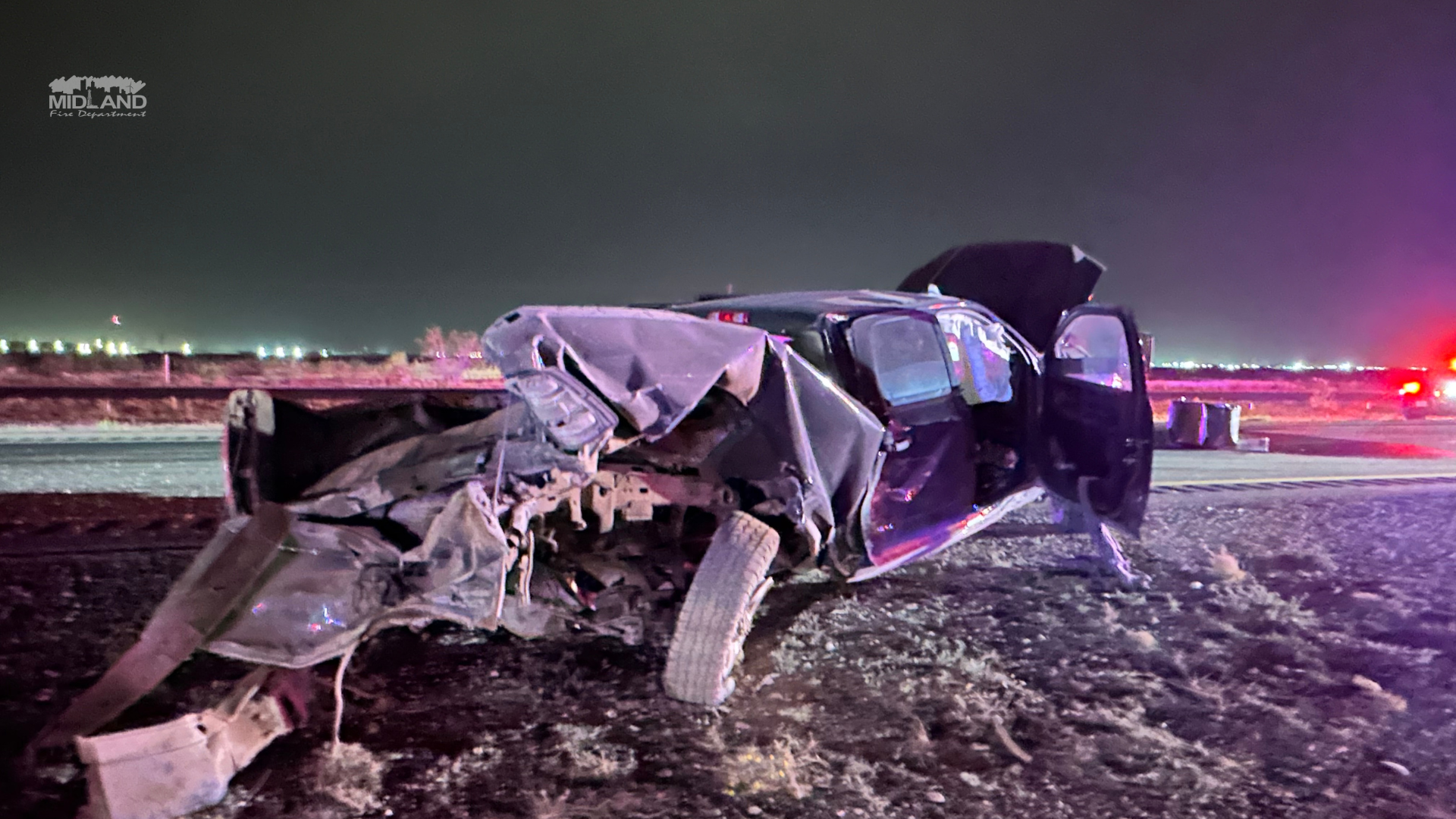 Serious injuries caused by high-speed collision on Highway 191