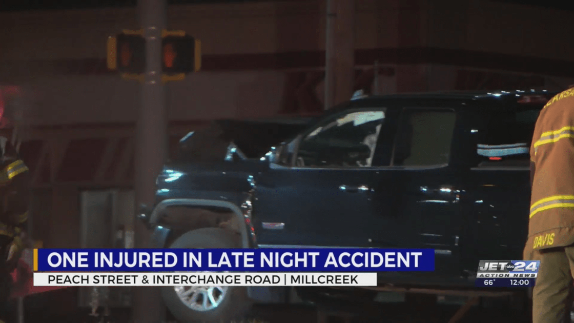 Two-vehicle collision injures one in Millcreek Township.