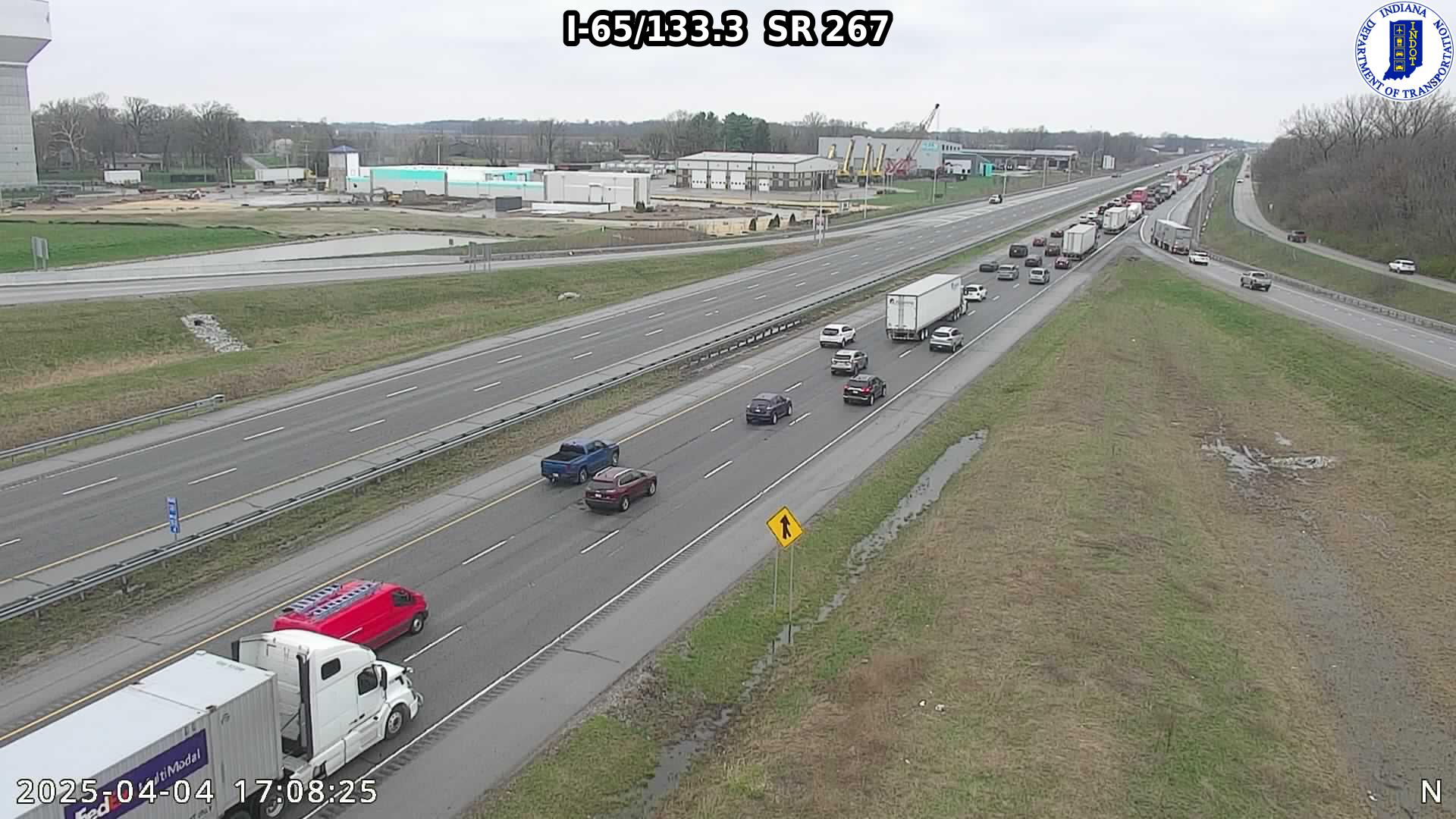 I-65 reopens in Boone County after crash with passenger thrown from vehicle