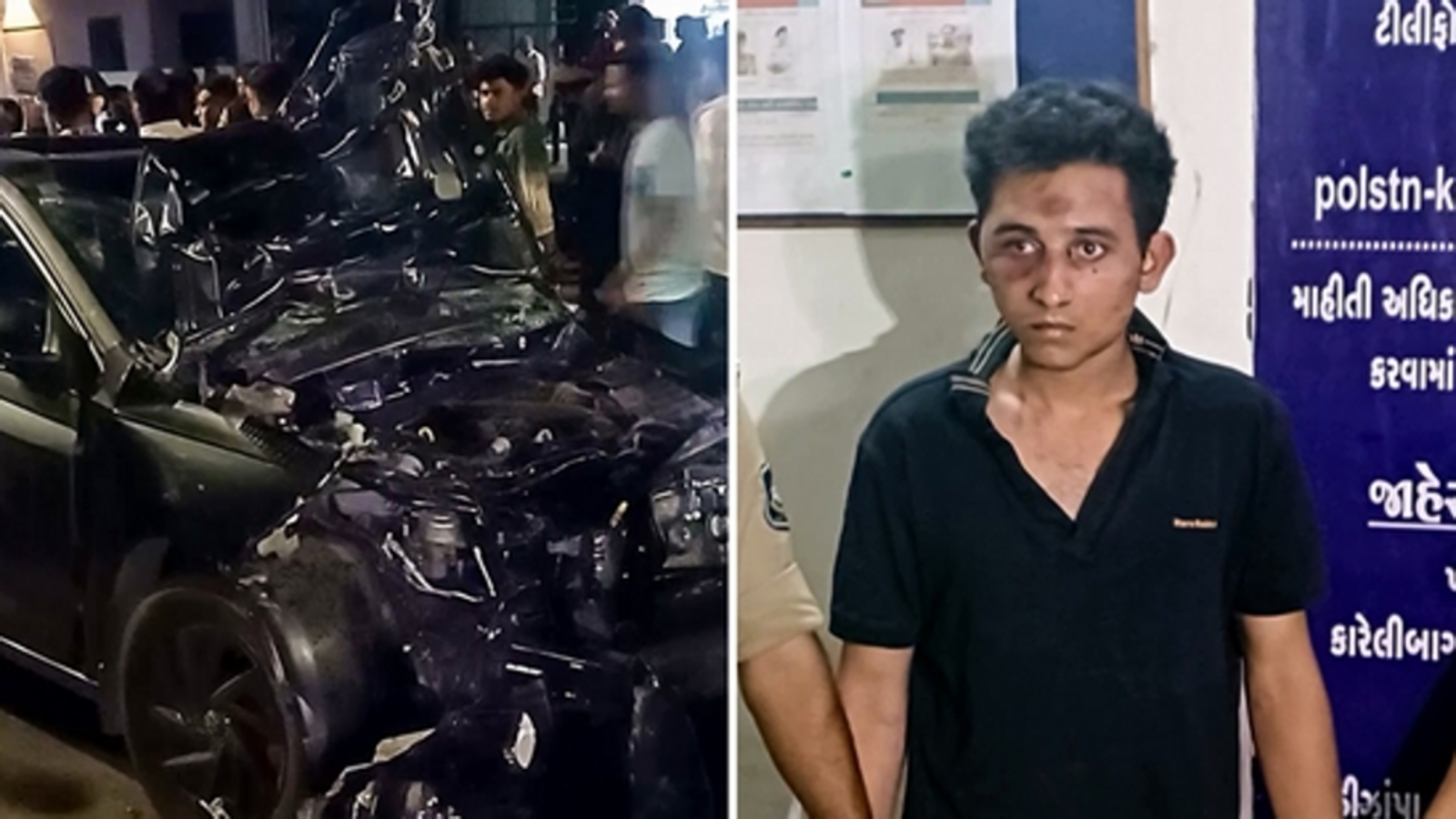 Law student accused of being under influence of Marijuana after car crash in Vadodara