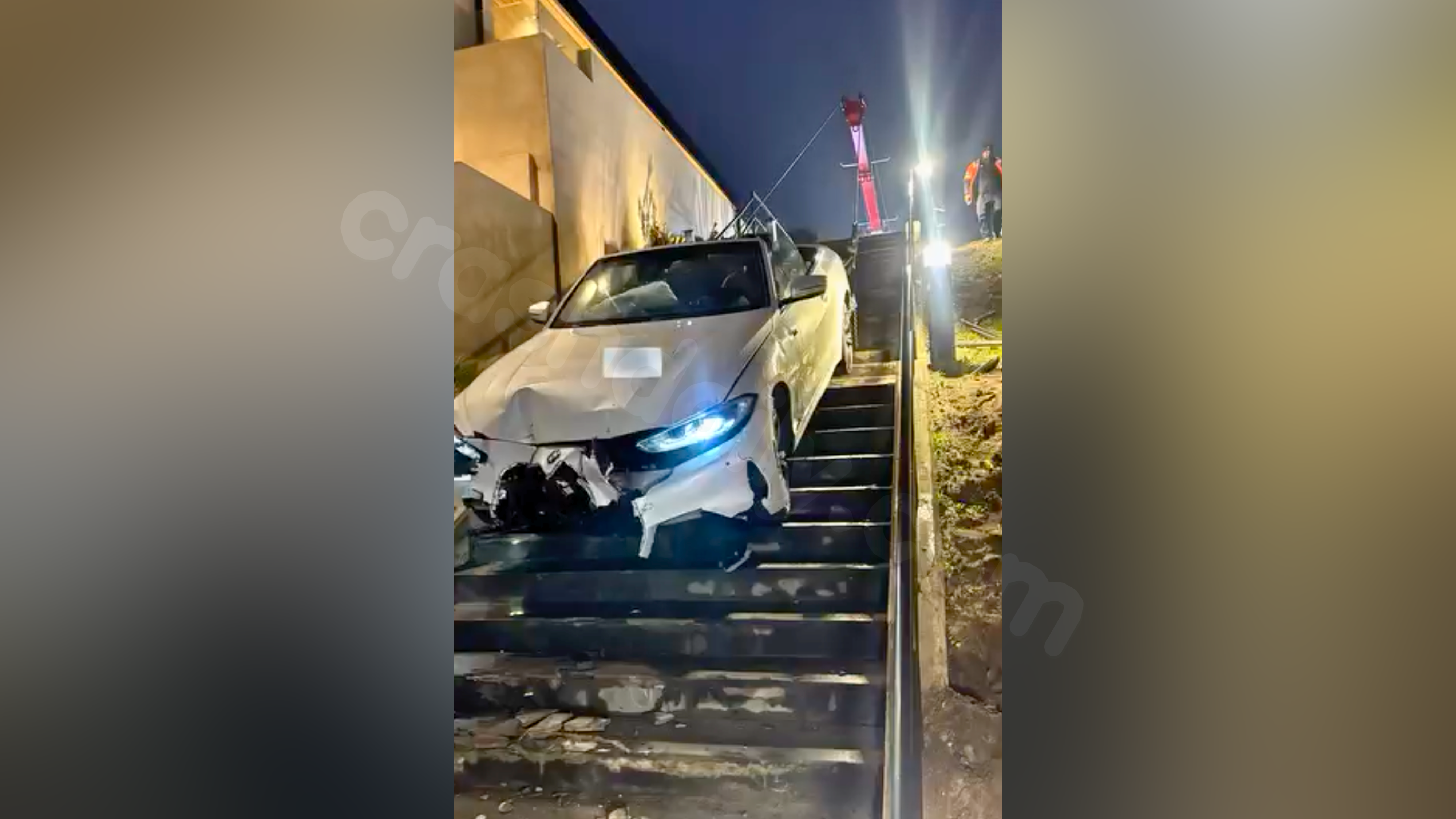 DUI suspect falls off staircase, collides with Redondo Beach path