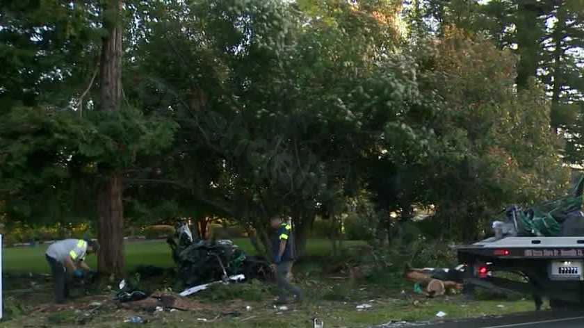 Fatal car crash in Granite Bay results in vehicle splitting in half, claiming two lives, according to CHP.