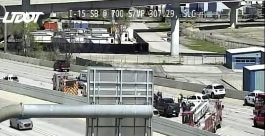 Fatal wrong-way crash on I-15 diverts traffic at 600 South