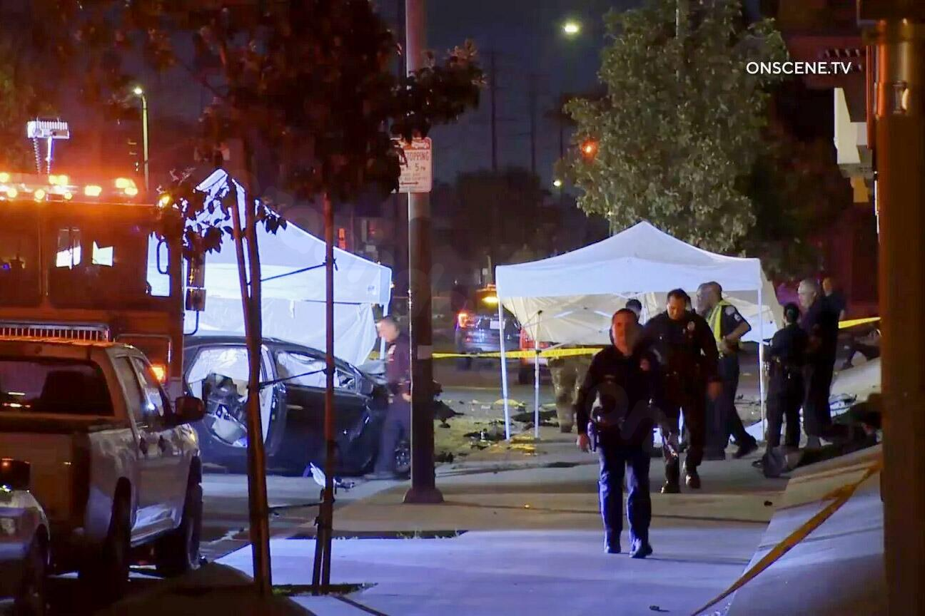 Fatal wrong-way crash in Vermont Square claims 2 lives, including infant