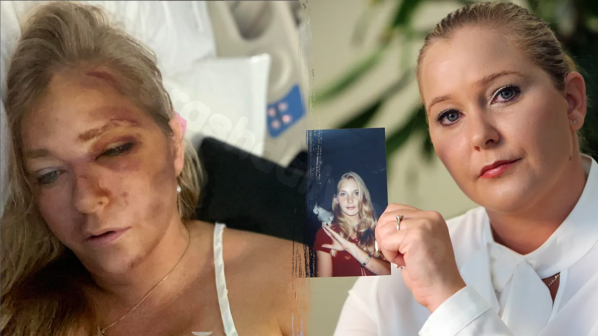 Virginia Giuffre released from hospital after collision with school bus.