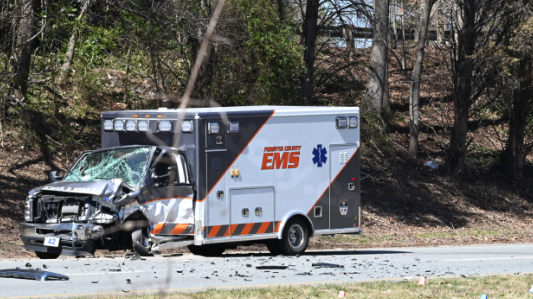 Woman facing charges after fatal collision with Forsyth County EMS ambulance, police report