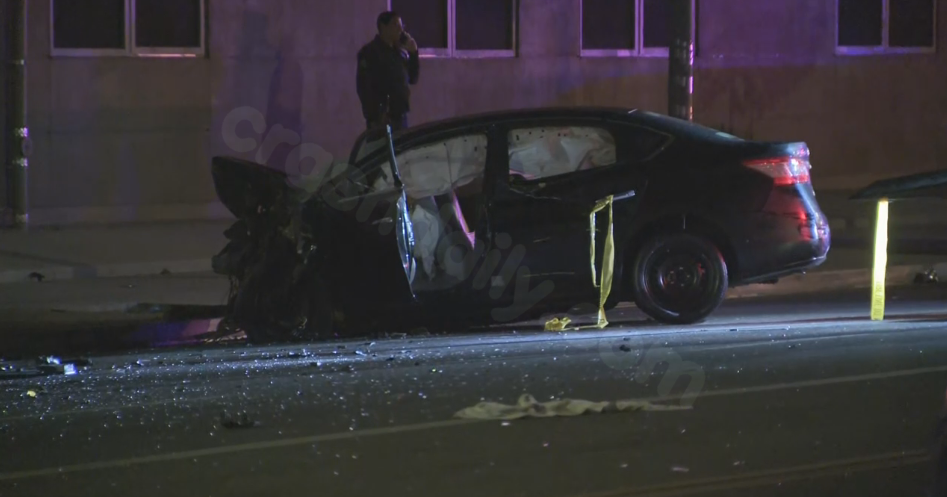 2 individuals fatally wounded in Vermont Square head-on collision; infant among deceased, 2 others critically hurt