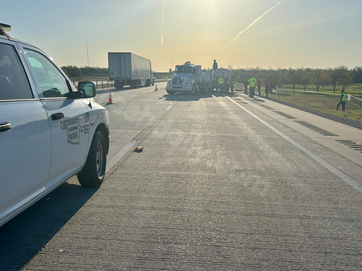Emergency teams react to deadly collision on interstate-40