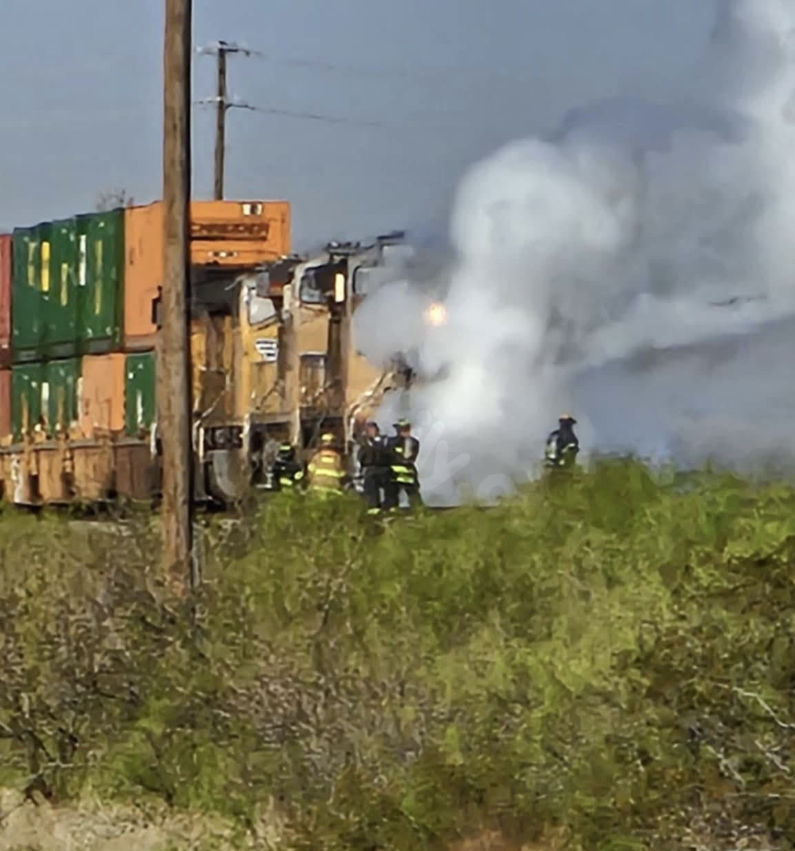 Penwell collision between train and vehicle prompts authorities' response