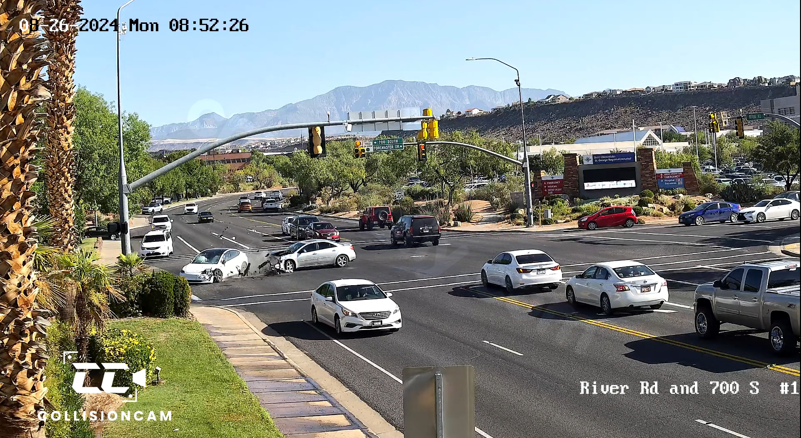 Camera installed at risky intersections in Utah captures and shares accident footage for free