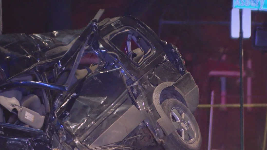 Deadly collision in Detroit following police chase on western side