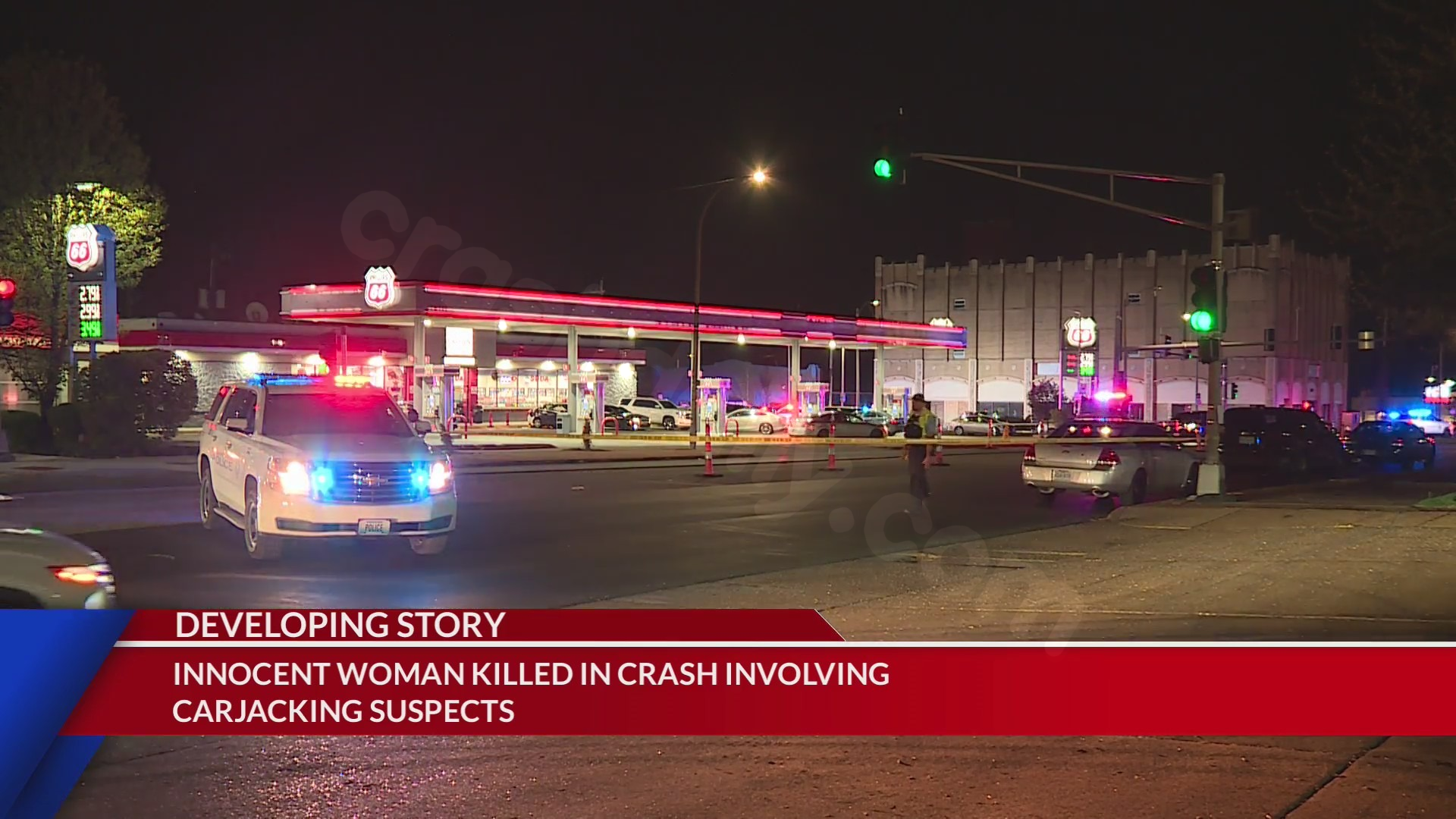 Woman dead, five suspects arrested after fatal crash in north St. Louis