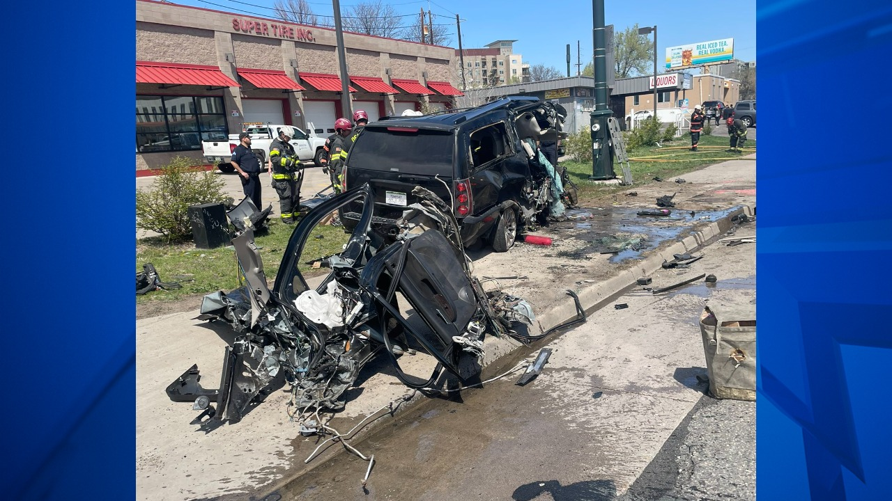 2 taken to hospital after serious crash involving stolen vehicle: Denver police