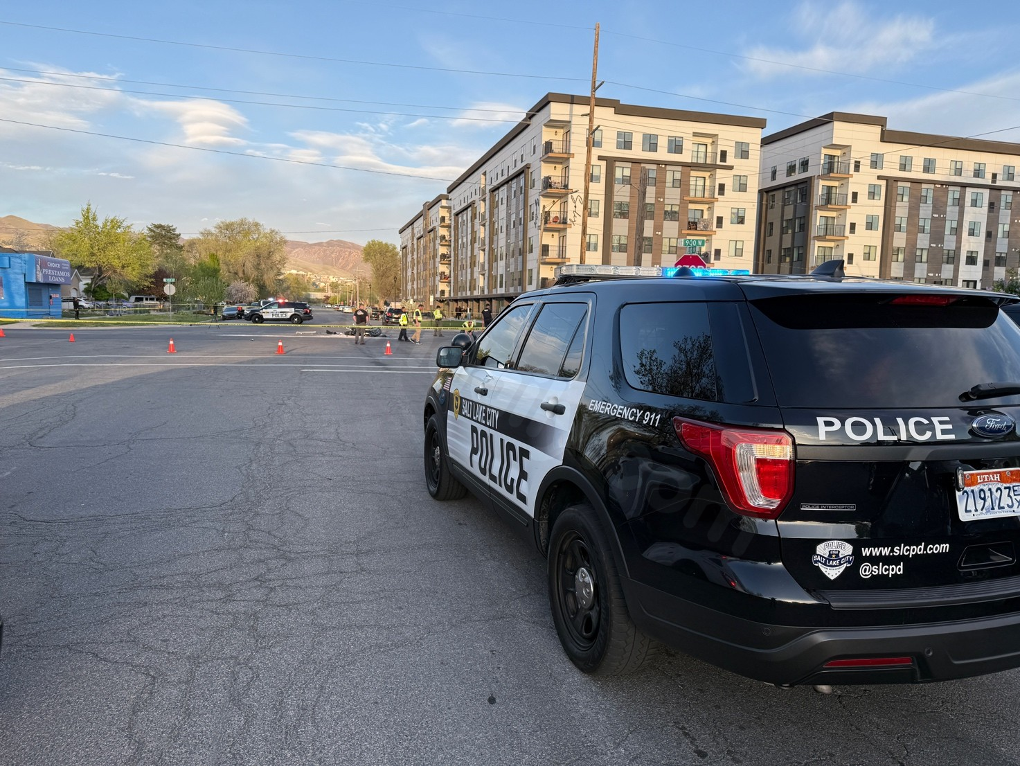 TRAFFIC ALERT: Intersection closed as Salt Lake police investigate deadly motorcycle crash