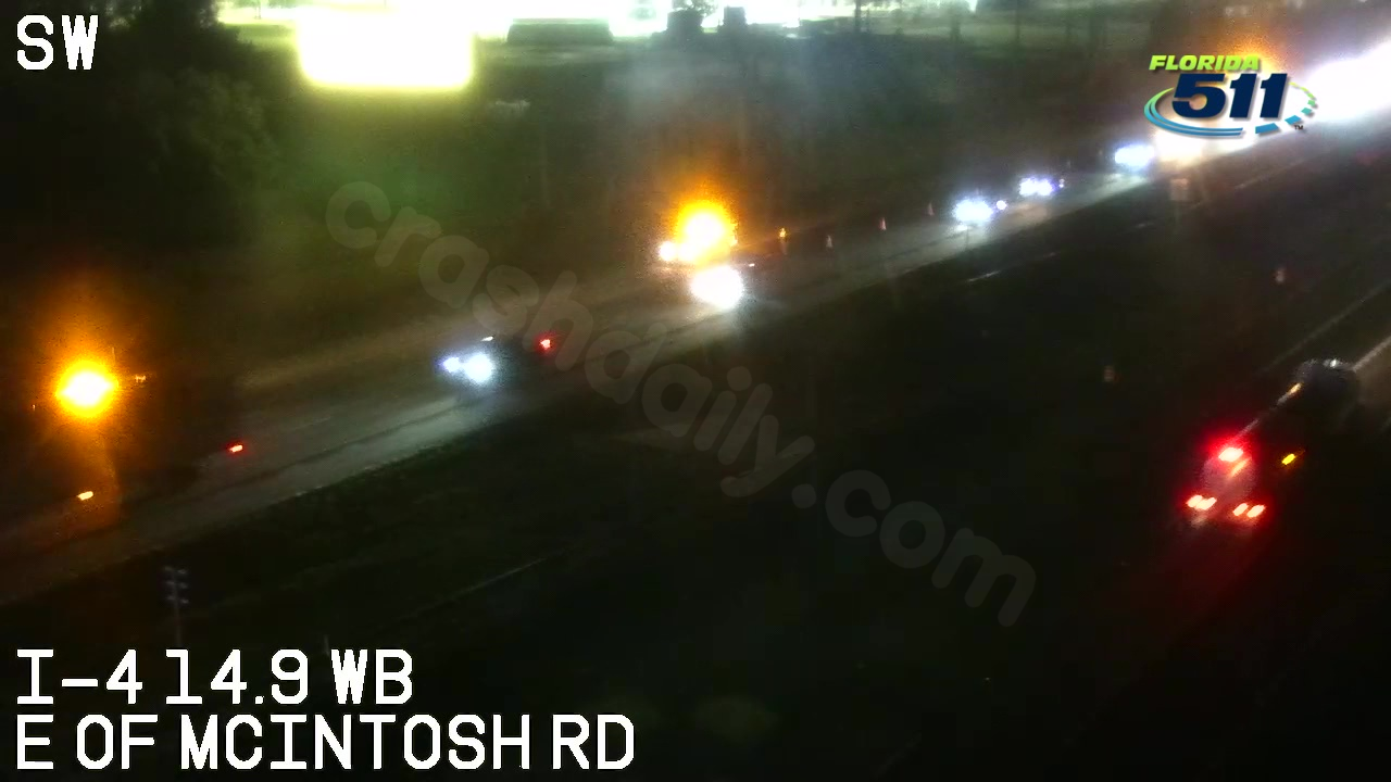Deadly crash slows traffic on I-4 in Hillsborough County