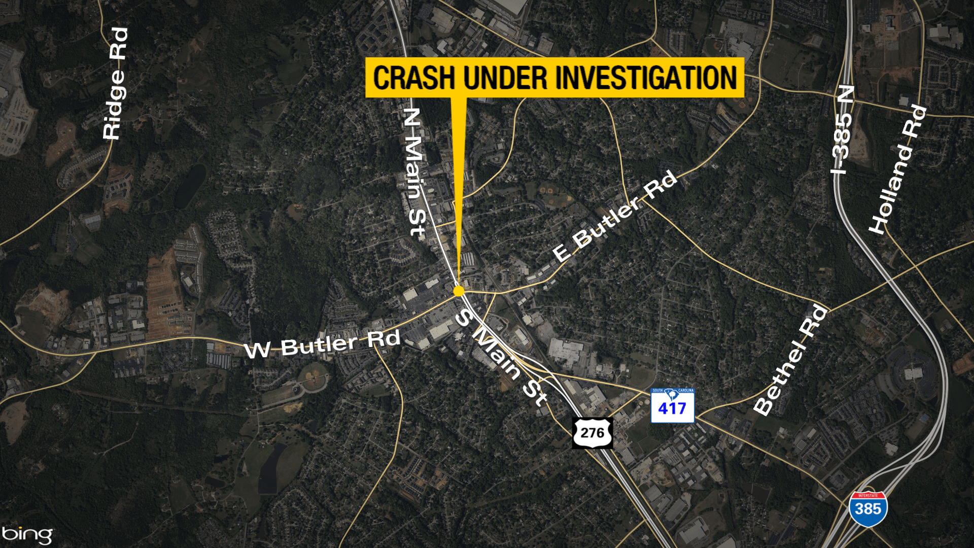 Police seeking suspect connected to Upstate multi-car crash