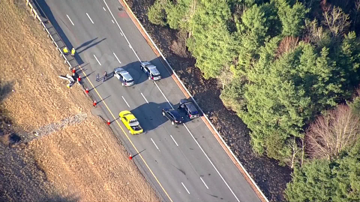 State police identify woman killed in single-car crash on I-84