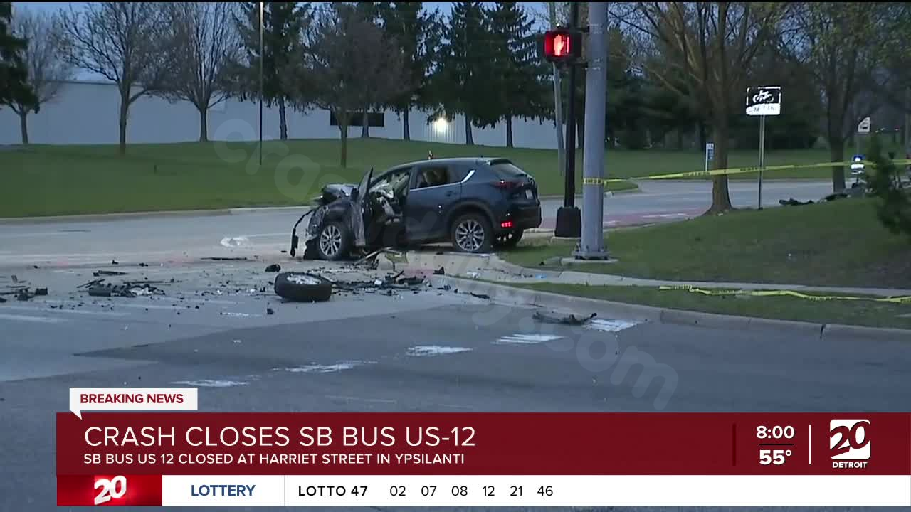 1 dead after crash in Ypsilanti on Hamilton Street, police confirm
