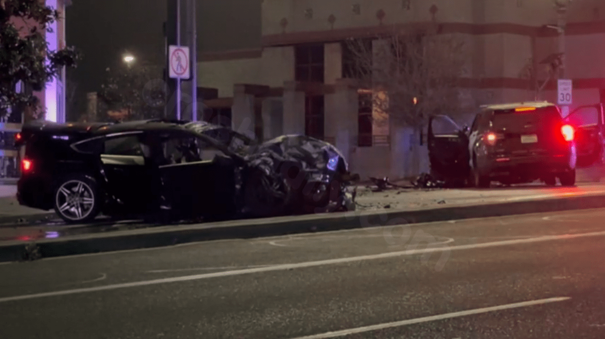National City collision sends five people and police officer to hospital