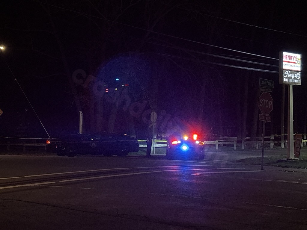 One dead after car crashes into Long Pond Outlet