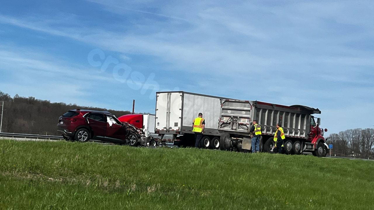 I-80 crash backs up traffic for miles in Hubbard