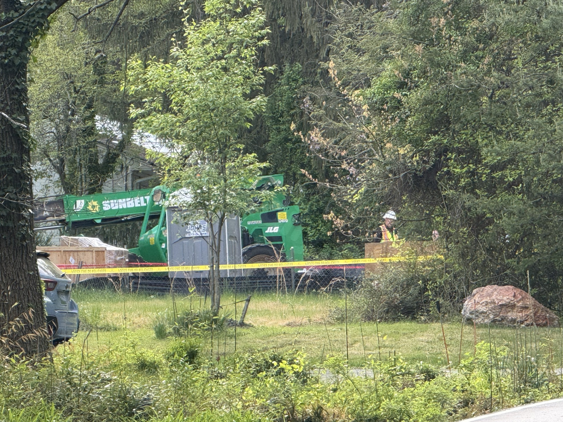 Woman killed, man hurt in Fairfax County construction accident