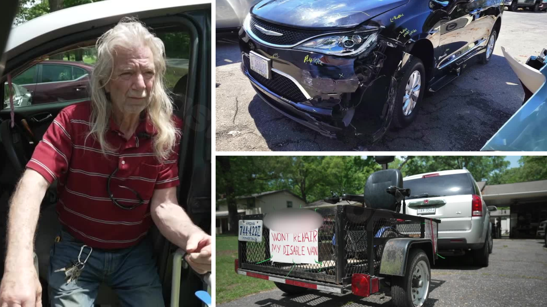 Chesterfield man faced with insurance delays after wheelchair van accident: 'Extremely overwhelming'