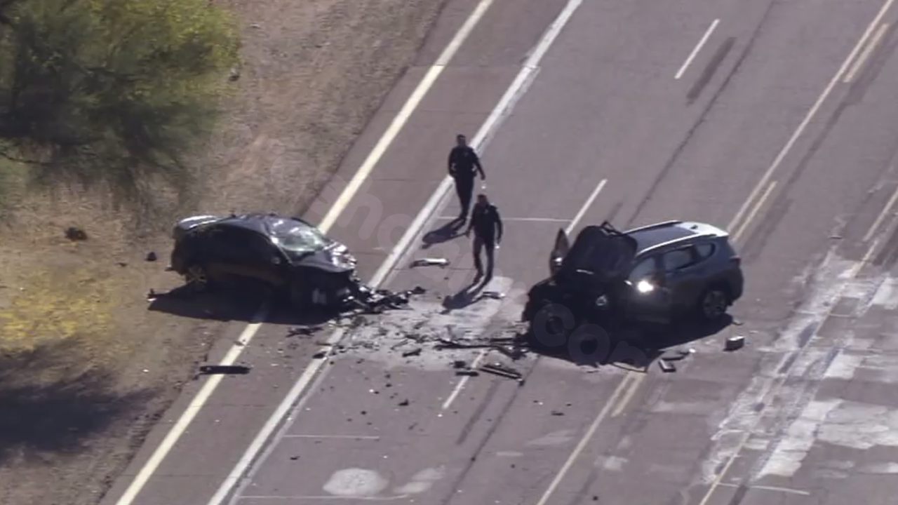 Child, three adults hurt in crash near 48th Avenue and Happy Valley Road