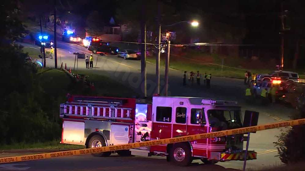 Four killed, 3 injured after crash involving city vehicle, power crews