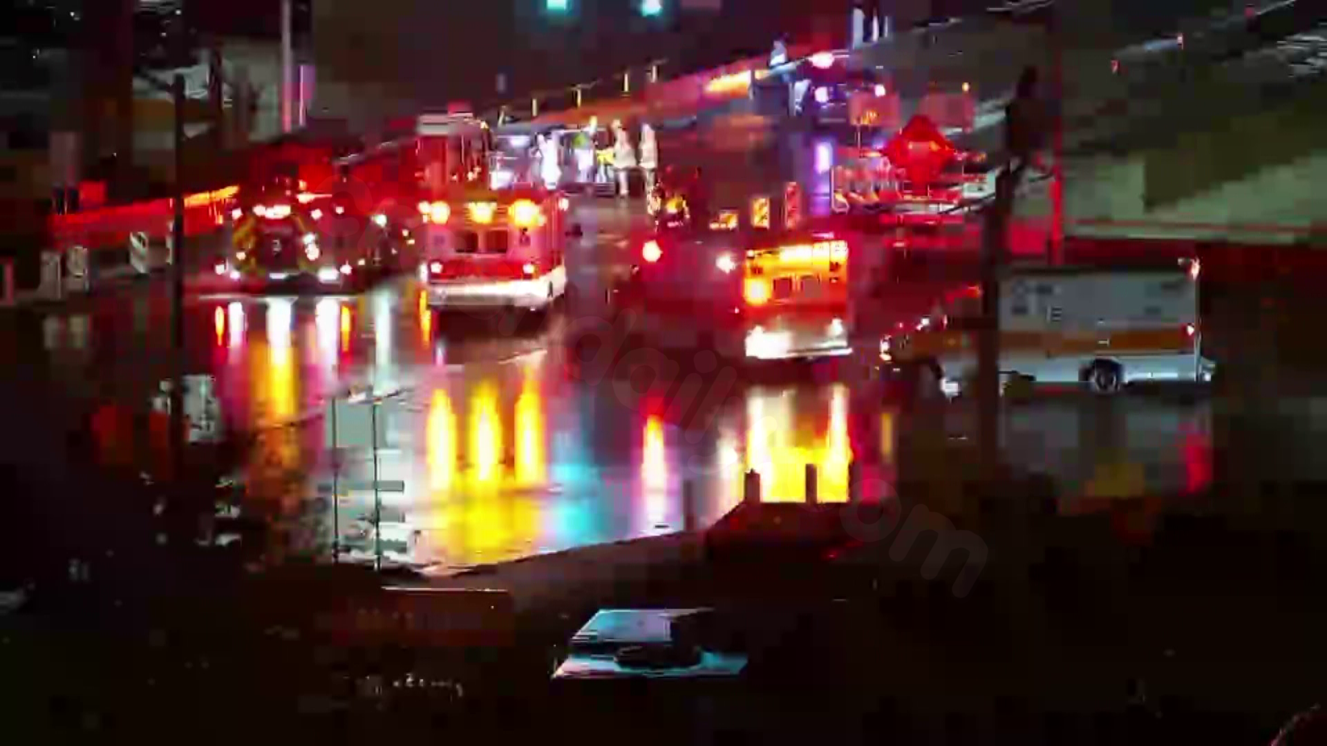 Late-night accident sends three people to the hospital