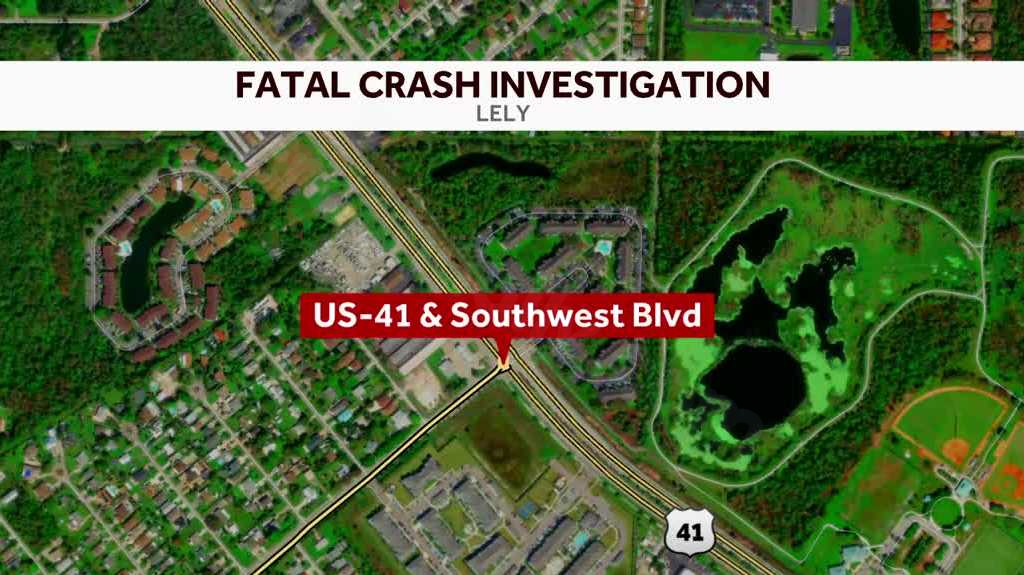 Vehicle catches fire after fatal crash on US 41 in Lely - Gulf Coast News and Weather
